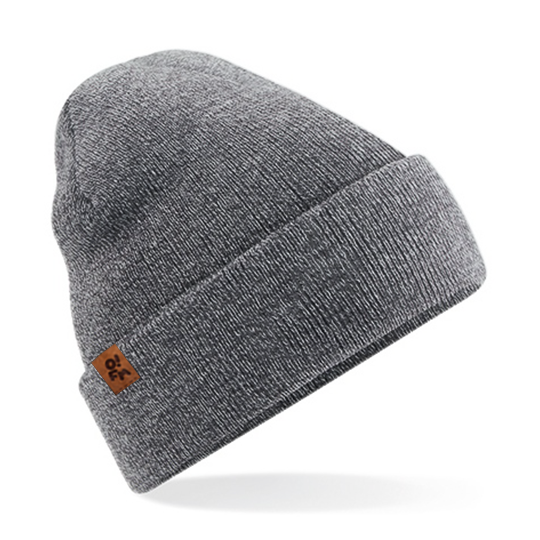 Czapka dzianinowa z wywinięciem - Antique Grey OFM
